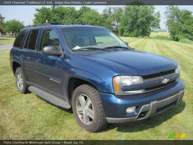 Indigo Blue Metallic / Light Cashmere 2004 Chevrolet TrailBlazer LT 4x4
