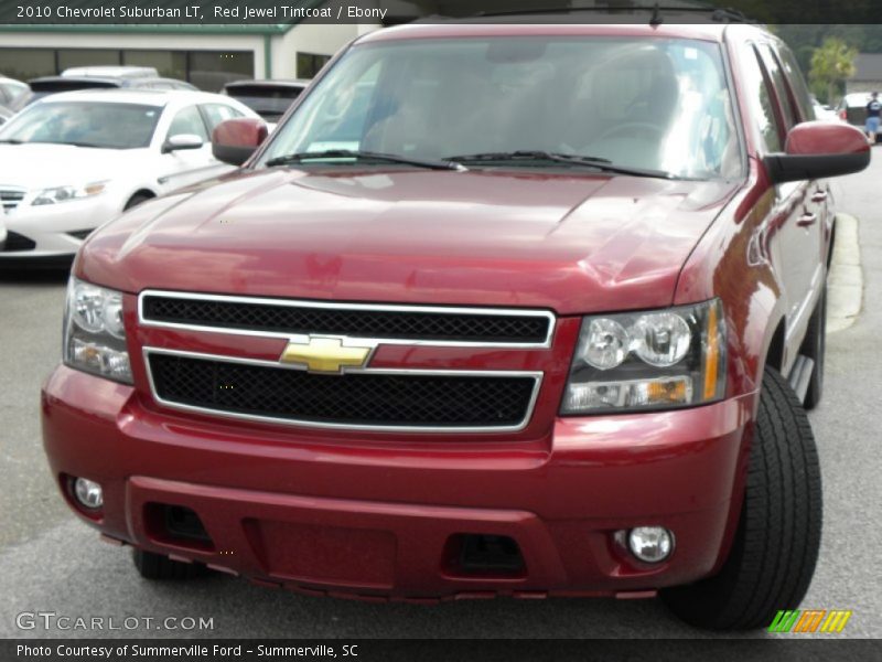  2010 Suburban LT Red Jewel Tintcoat
