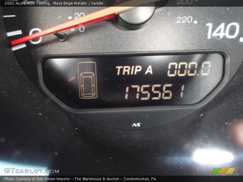 Mesa Beige Metallic / Saddle 2002 Acura MDX Touring