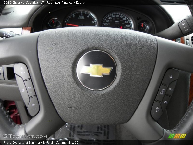 Red Jewel Tintcoat / Ebony 2010 Chevrolet Suburban LT