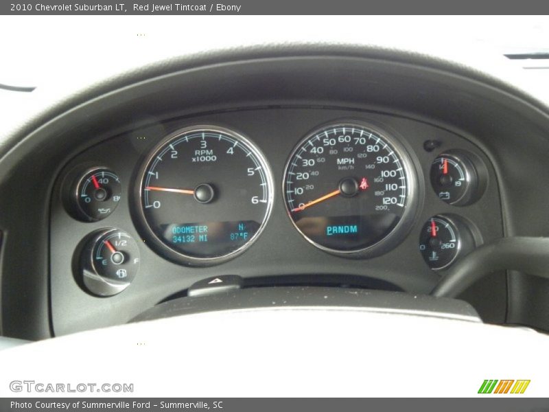  2010 Suburban LT LT Gauges
