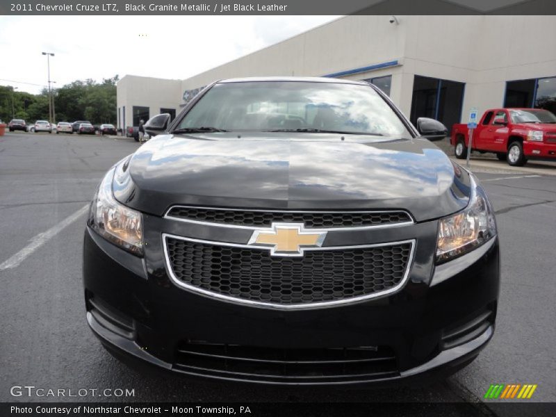Black Granite Metallic / Jet Black Leather 2011 Chevrolet Cruze LTZ