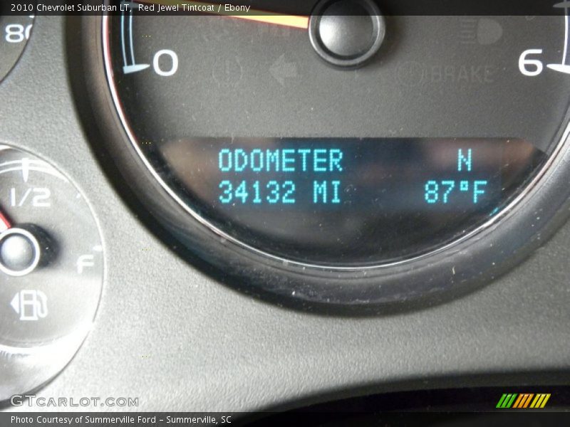 Red Jewel Tintcoat / Ebony 2010 Chevrolet Suburban LT