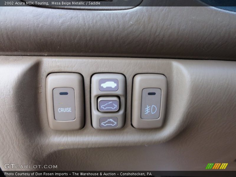 Mesa Beige Metallic / Saddle 2002 Acura MDX Touring