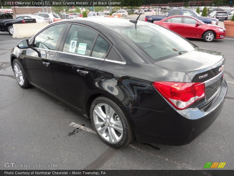 Black Granite Metallic / Jet Black Leather 2011 Chevrolet Cruze LTZ