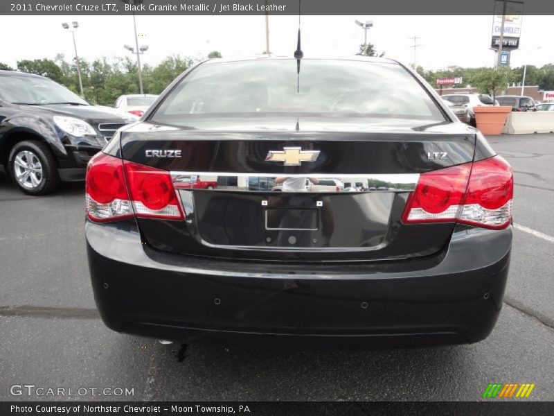 Black Granite Metallic / Jet Black Leather 2011 Chevrolet Cruze LTZ