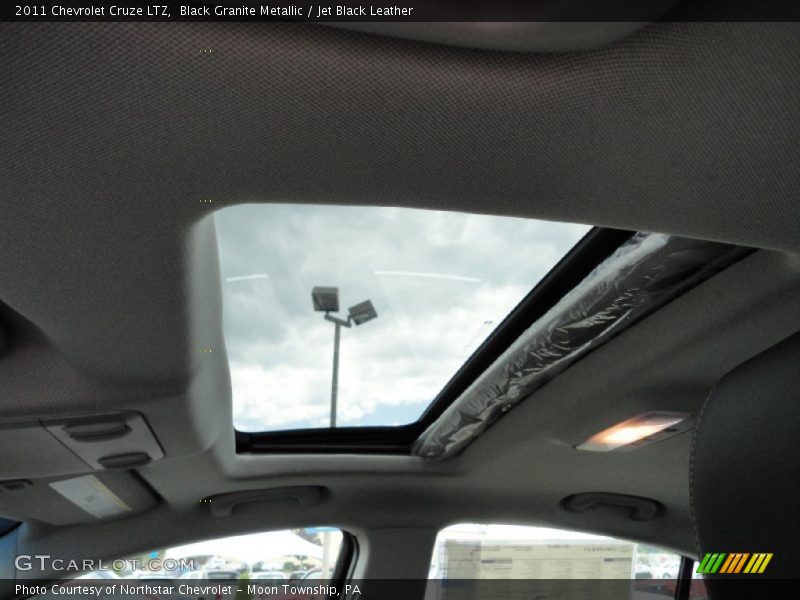 Black Granite Metallic / Jet Black Leather 2011 Chevrolet Cruze LTZ