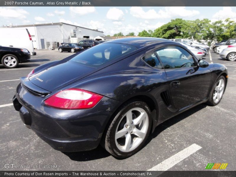 Atlas Grey Metallic / Black 2007 Porsche Cayman