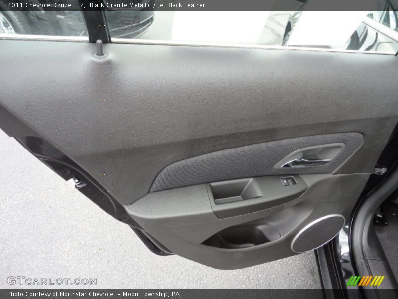Black Granite Metallic / Jet Black Leather 2011 Chevrolet Cruze LTZ