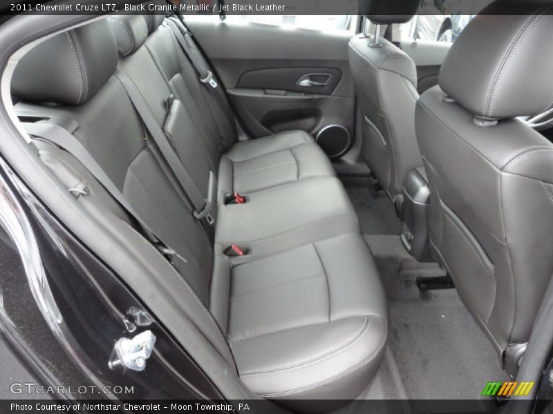 Black Granite Metallic / Jet Black Leather 2011 Chevrolet Cruze LTZ