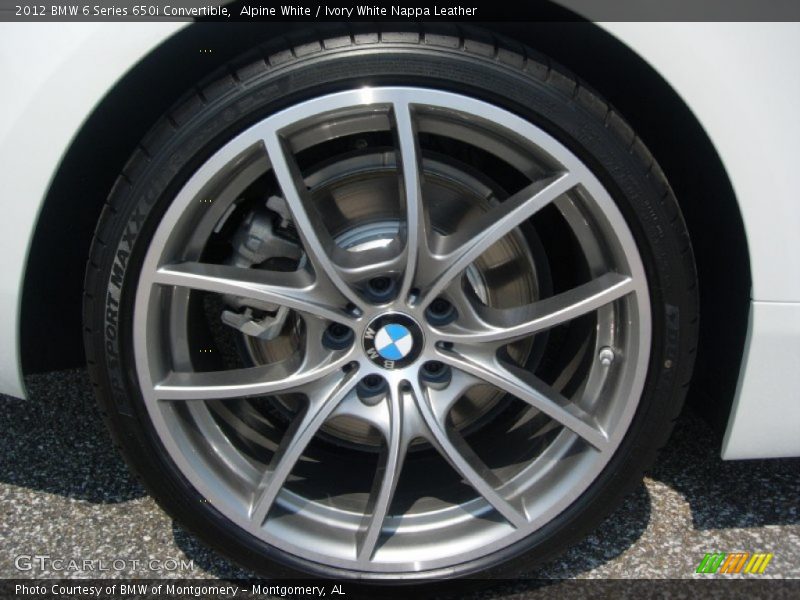  2012 6 Series 650i Convertible Wheel