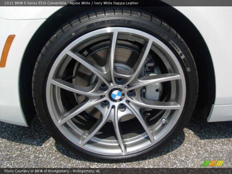  2012 6 Series 650i Convertible Wheel