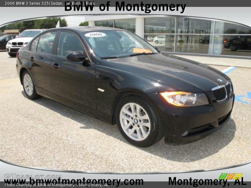 Jet Black / Black 2006 BMW 3 Series 325i Sedan