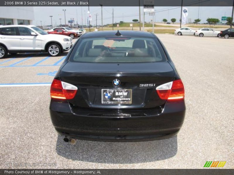 Jet Black / Black 2006 BMW 3 Series 325i Sedan