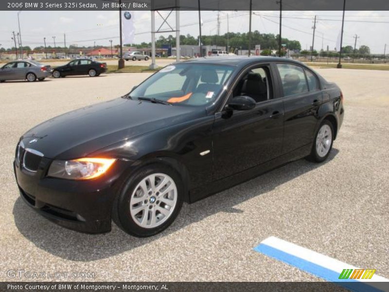 Jet Black / Black 2006 BMW 3 Series 325i Sedan