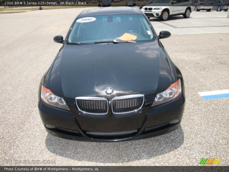 Jet Black / Black 2006 BMW 3 Series 325i Sedan