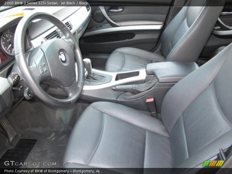 Jet Black / Black 2006 BMW 3 Series 325i Sedan