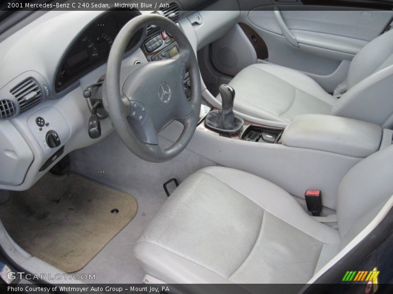  2001 C 240 Sedan Ash Interior