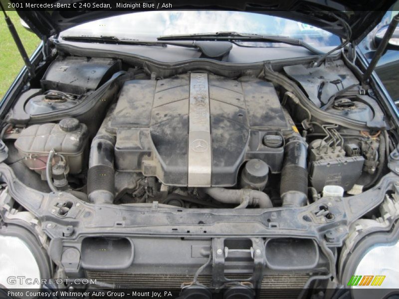  2001 C 240 Sedan Engine - 2.6 Liter SOHC 18-Valve V6