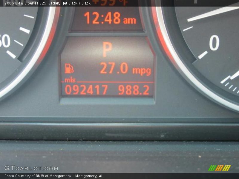 Jet Black / Black 2006 BMW 3 Series 325i Sedan