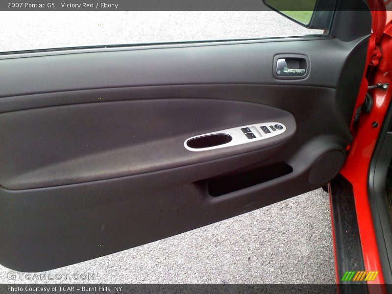 Victory Red / Ebony 2007 Pontiac G5