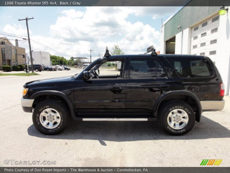 Black / Gray 1996 Toyota 4Runner SR5 4x4