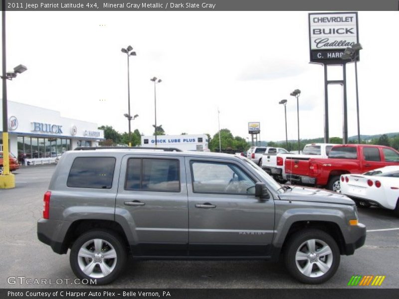 Mineral Gray Metallic / Dark Slate Gray 2011 Jeep Patriot Latitude 4x4