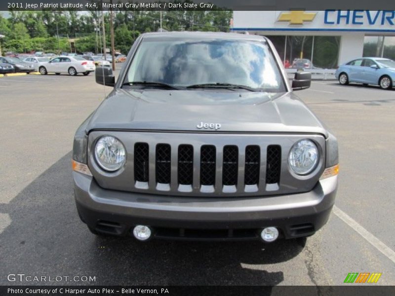 Mineral Gray Metallic / Dark Slate Gray 2011 Jeep Patriot Latitude 4x4