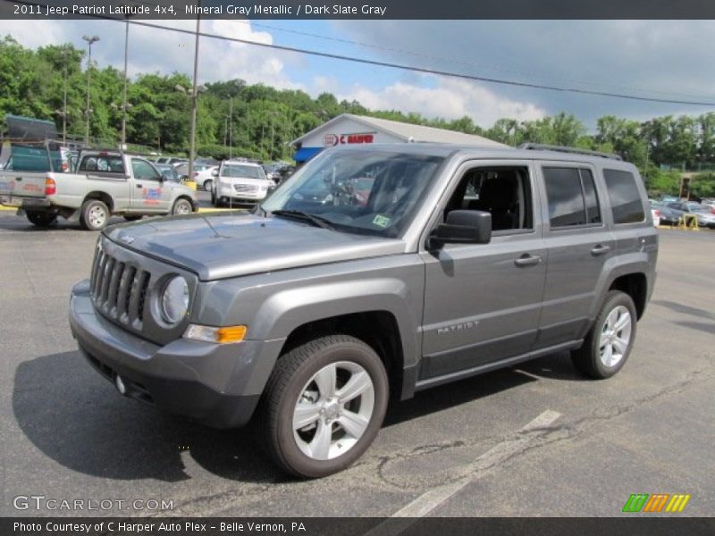 Mineral Gray Metallic / Dark Slate Gray 2011 Jeep Patriot Latitude 4x4
