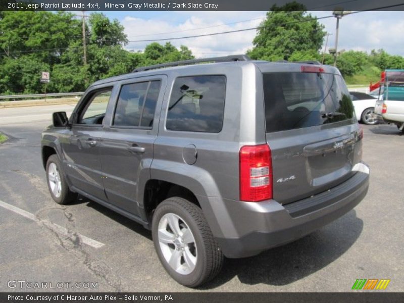 Mineral Gray Metallic / Dark Slate Gray 2011 Jeep Patriot Latitude 4x4
