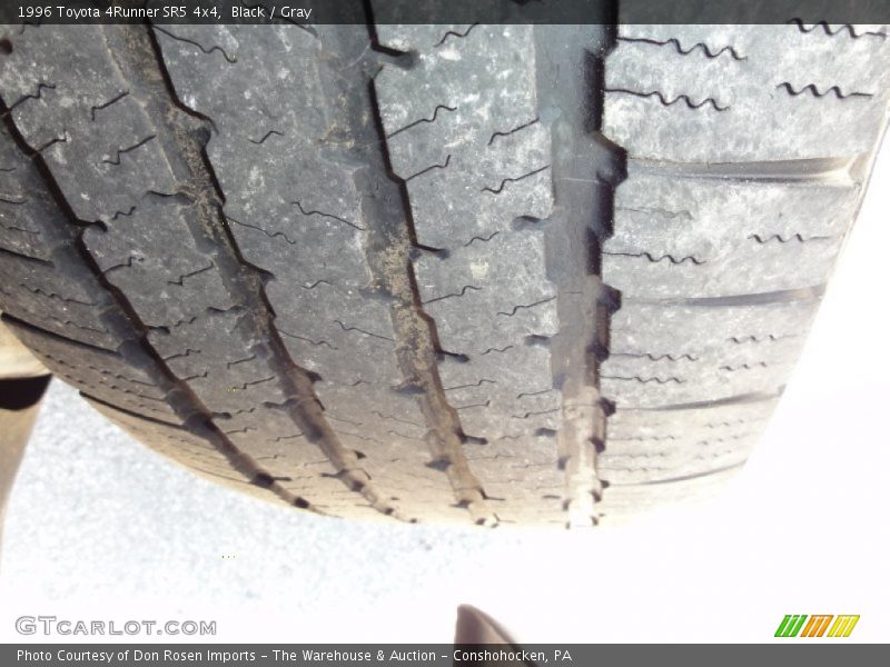 Black / Gray 1996 Toyota 4Runner SR5 4x4