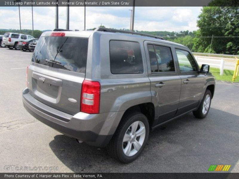 Mineral Gray Metallic / Dark Slate Gray 2011 Jeep Patriot Latitude 4x4