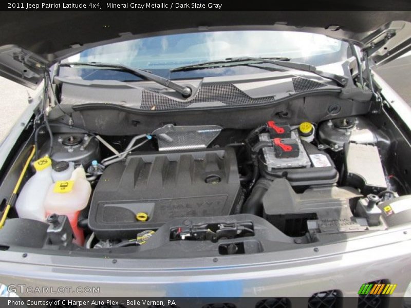 Mineral Gray Metallic / Dark Slate Gray 2011 Jeep Patriot Latitude 4x4