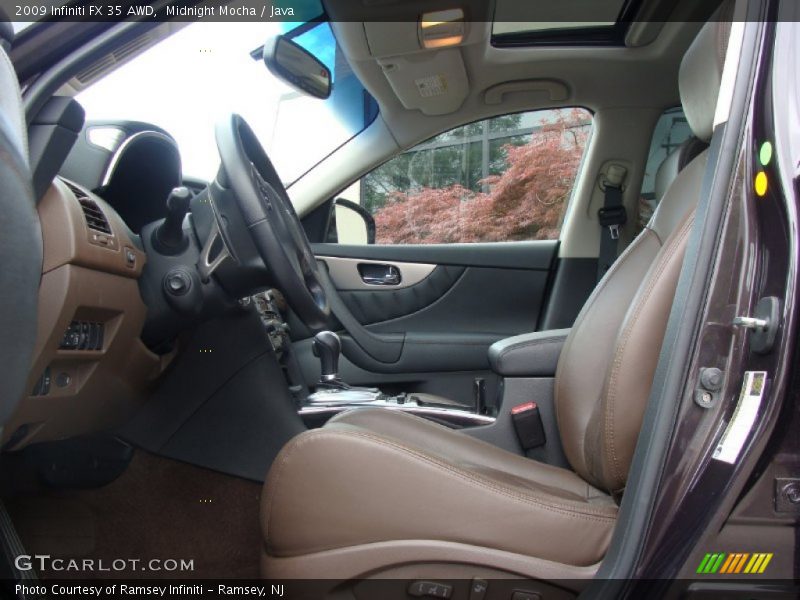 Midnight Mocha / Java 2009 Infiniti FX 35 AWD