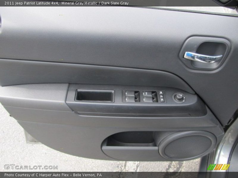 Mineral Gray Metallic / Dark Slate Gray 2011 Jeep Patriot Latitude 4x4