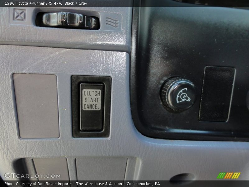Black / Gray 1996 Toyota 4Runner SR5 4x4