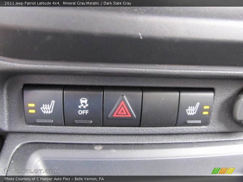 Mineral Gray Metallic / Dark Slate Gray 2011 Jeep Patriot Latitude 4x4