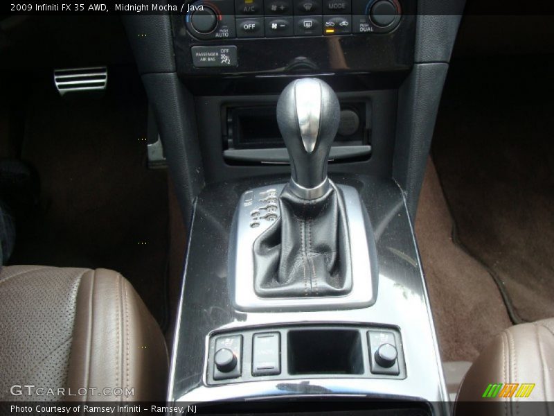 Midnight Mocha / Java 2009 Infiniti FX 35 AWD