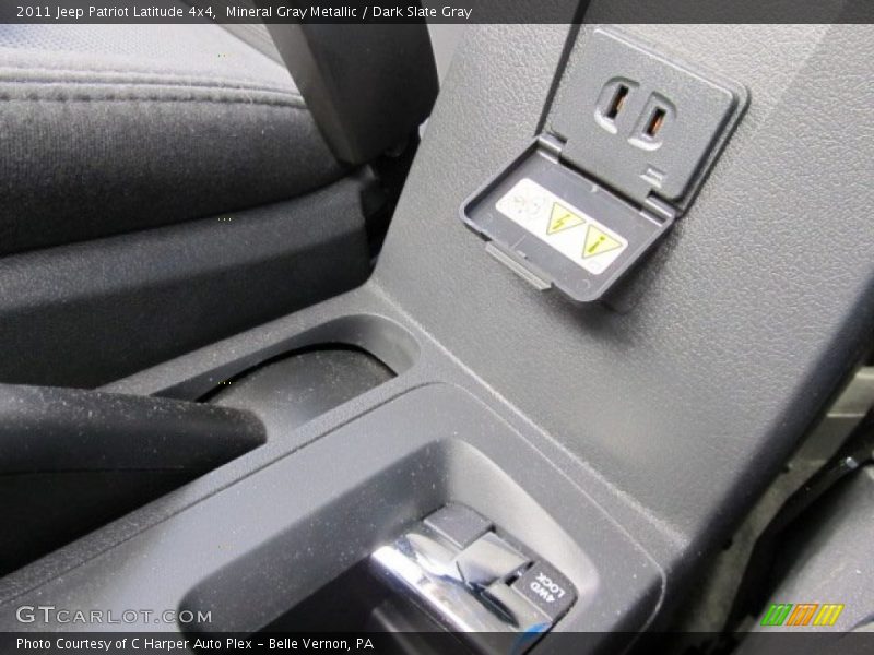 Mineral Gray Metallic / Dark Slate Gray 2011 Jeep Patriot Latitude 4x4