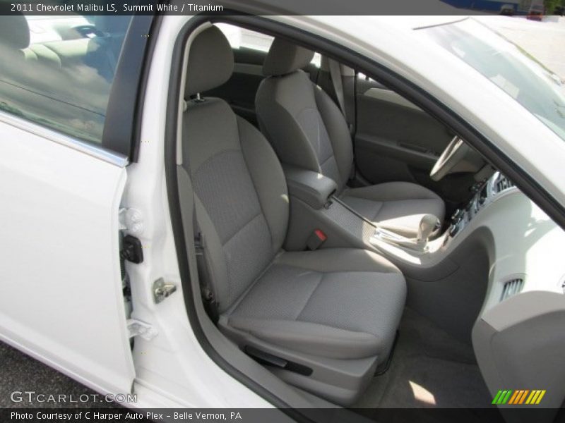 Summit White / Titanium 2011 Chevrolet Malibu LS
