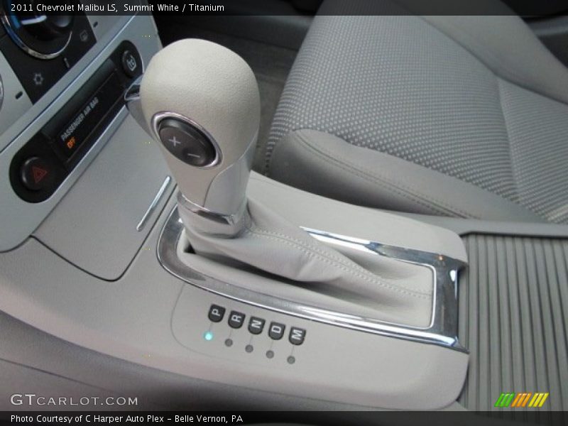 Summit White / Titanium 2011 Chevrolet Malibu LS