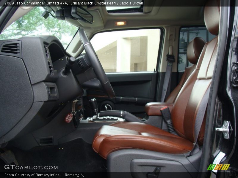  2009 Commander Limited 4x4 Saddle Brown Interior