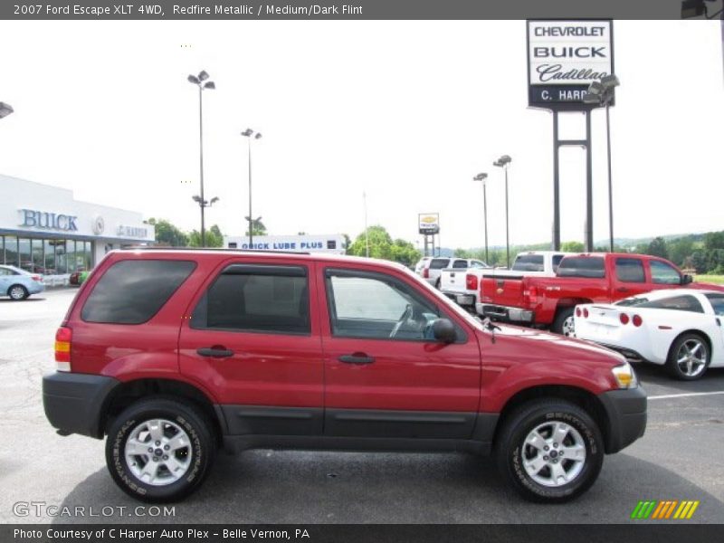 Redfire Metallic / Medium/Dark Flint 2007 Ford Escape XLT 4WD