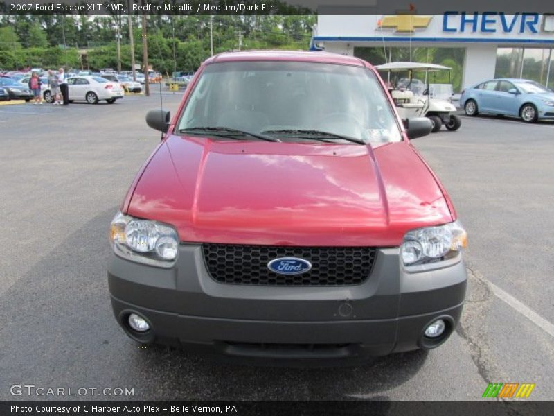 Redfire Metallic / Medium/Dark Flint 2007 Ford Escape XLT 4WD
