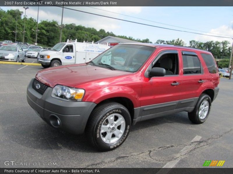 Redfire Metallic / Medium/Dark Flint 2007 Ford Escape XLT 4WD