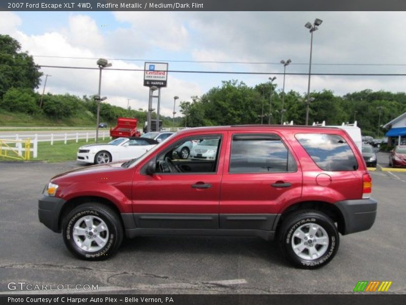 Redfire Metallic / Medium/Dark Flint 2007 Ford Escape XLT 4WD
