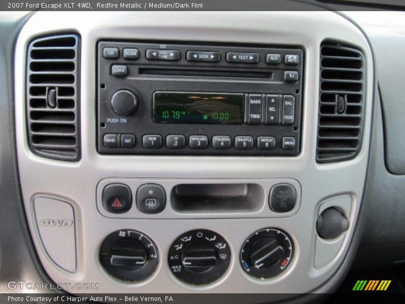 Controls of 2007 Escape XLT 4WD