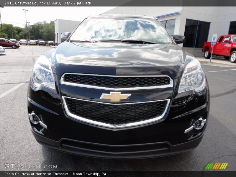 Black / Jet Black 2011 Chevrolet Equinox LT AWD