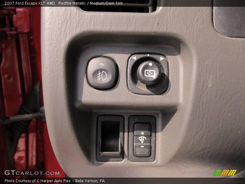 Controls of 2007 Escape XLT 4WD