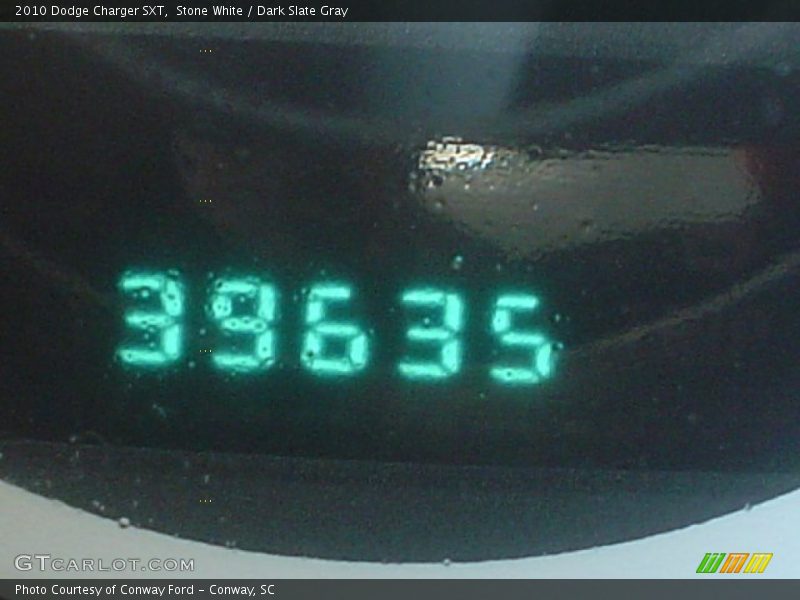 Stone White / Dark Slate Gray 2010 Dodge Charger SXT
